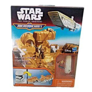 Star Wars The Force Awakens Micro Machines Stormtrooper Play Set New
